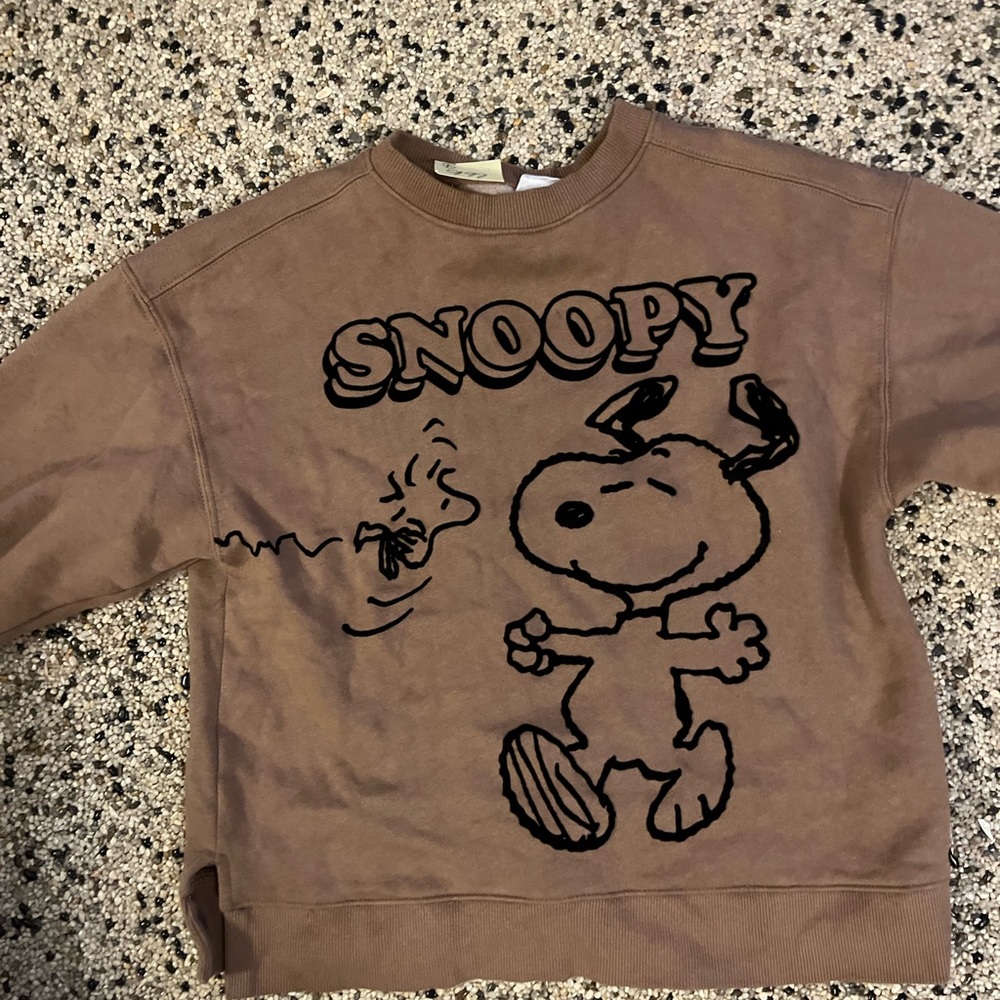 Zara x Peanuts Snoopy Sweater
